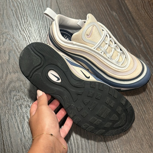 Nike Women’s Air Max 96 Sneakers - Pink and Navy Blue - Size US 7.5 - Picture 6 of 6